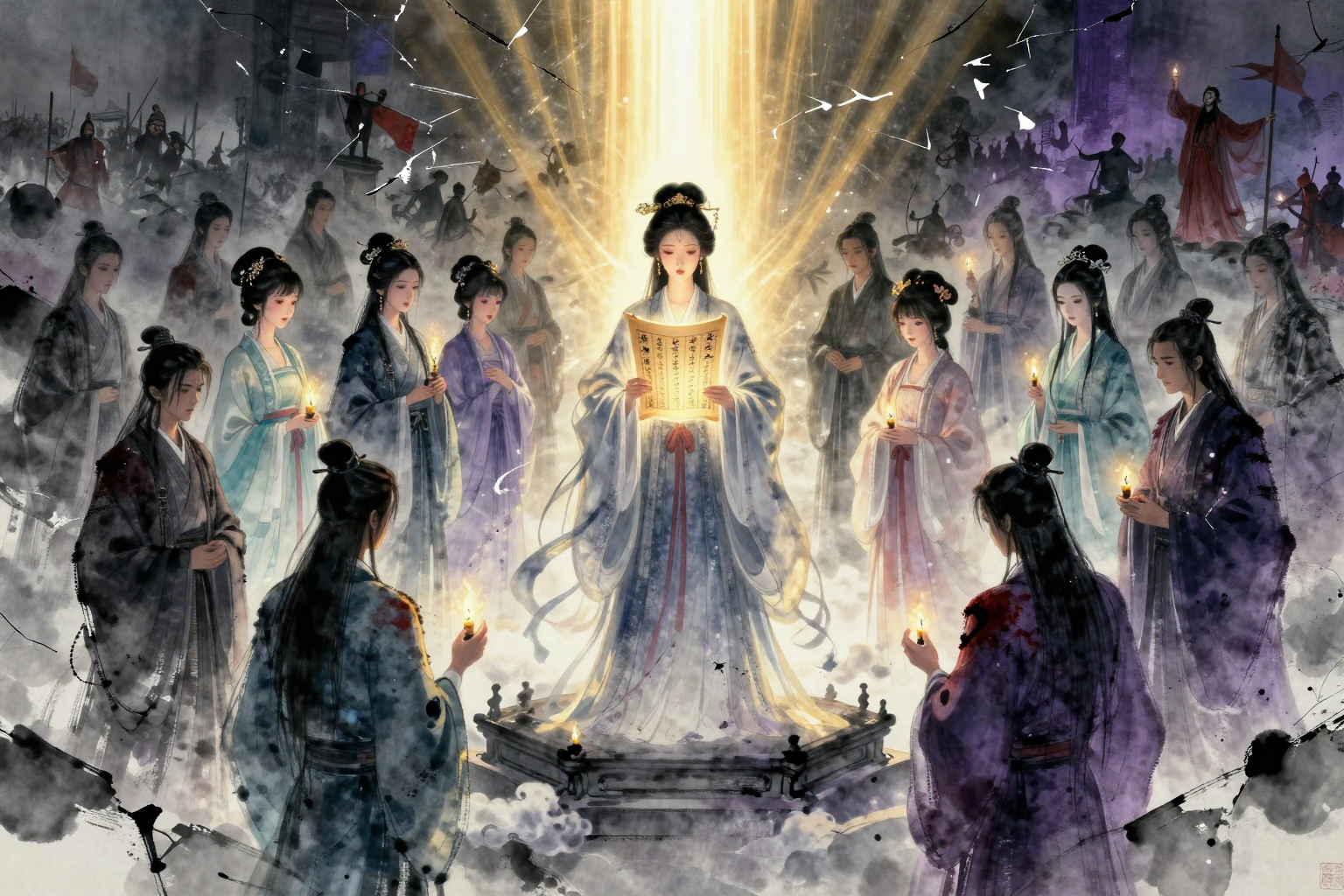 警幻仙姑宣布情榜