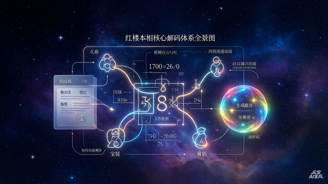 红楼本相核心解码体系全景图(V2.0) 红楼本相核心解码体系全景图