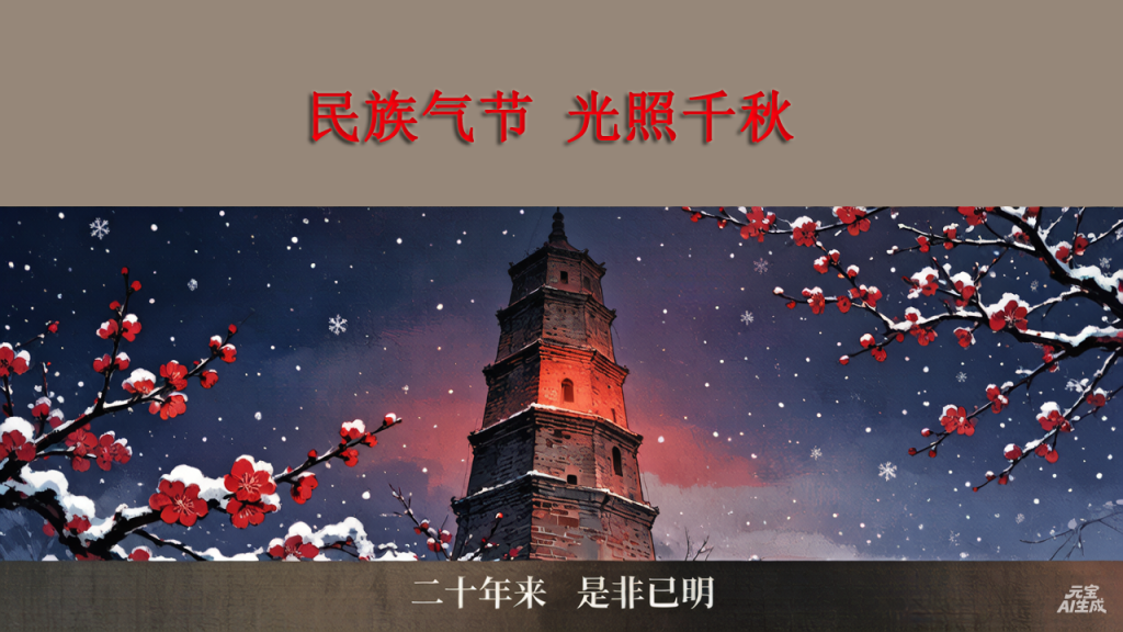 民族气节，光照千秋