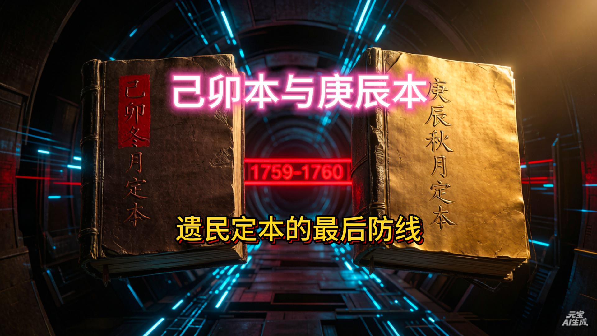 己卯本与庚辰本:遗民定本的最后防线 己卯本与庚辰本:遗民定本的最后防线