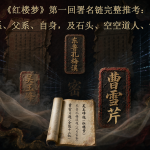 《红楼梦》第一回署名链完整推考：母系、父系、自身，以及石头、空空道人、情僧