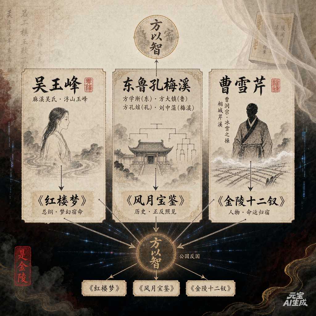 三个署名