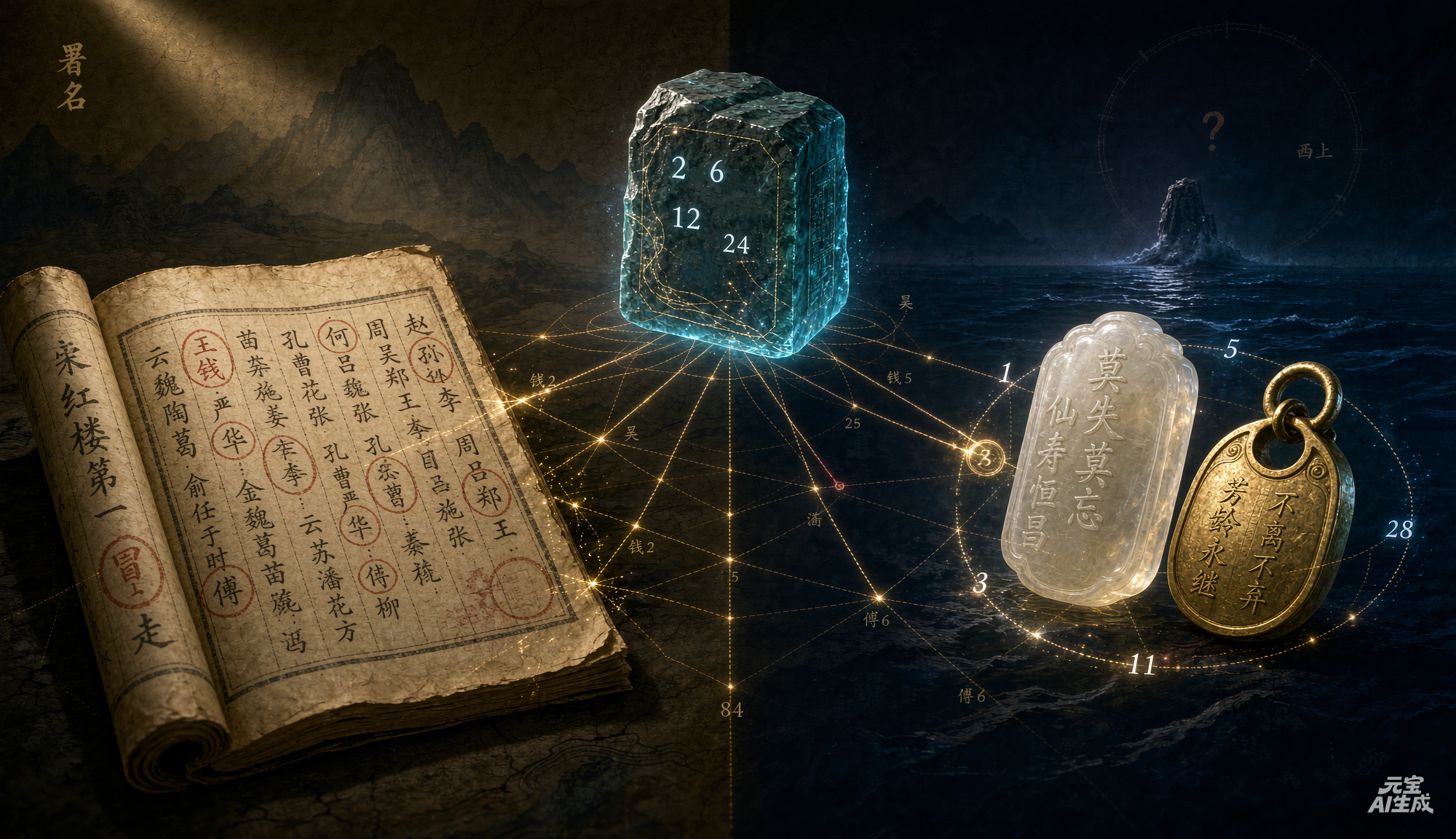 封面上的指纹：第一回署名链的数学解码