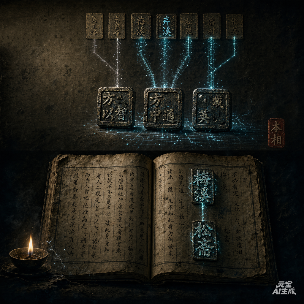 梅溪＝方以智自批与松斋＝方畿